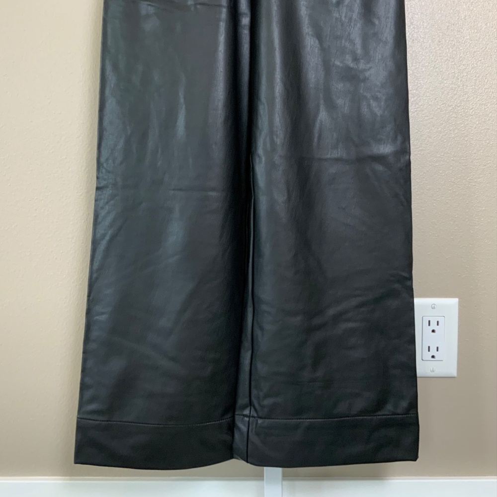 Anthropologie The Colette Weekend Jumpsuit by Maeve: Faux-Leather Edition - Picture 12 of 16